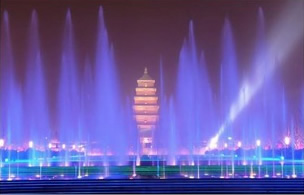 North Square of Big Wild Goose Pagoda